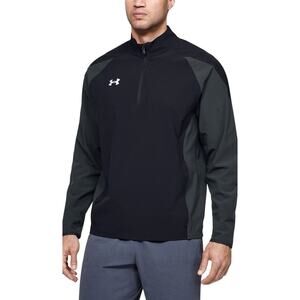 MENS UNDER ARMOUR MOTIVATE SIZE M LONG SLEEVE PULLOVER 1351319-001 (Gray) NWT!